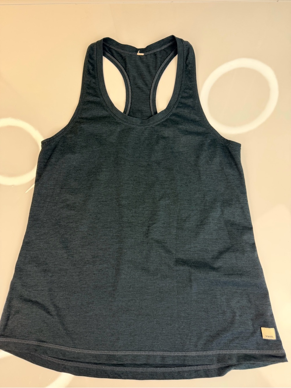 Vuori Women's Dark Navy Racerback Tank Top No Size (M/L)